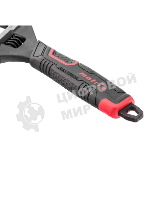 Ключ разводной Matrix, тонкие губки, фосфатированный, двухкомпонентная рукоятка, 200 мм, PRO