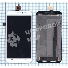 Дисплей для Micromax A240 Canvas Doodle 2 белый