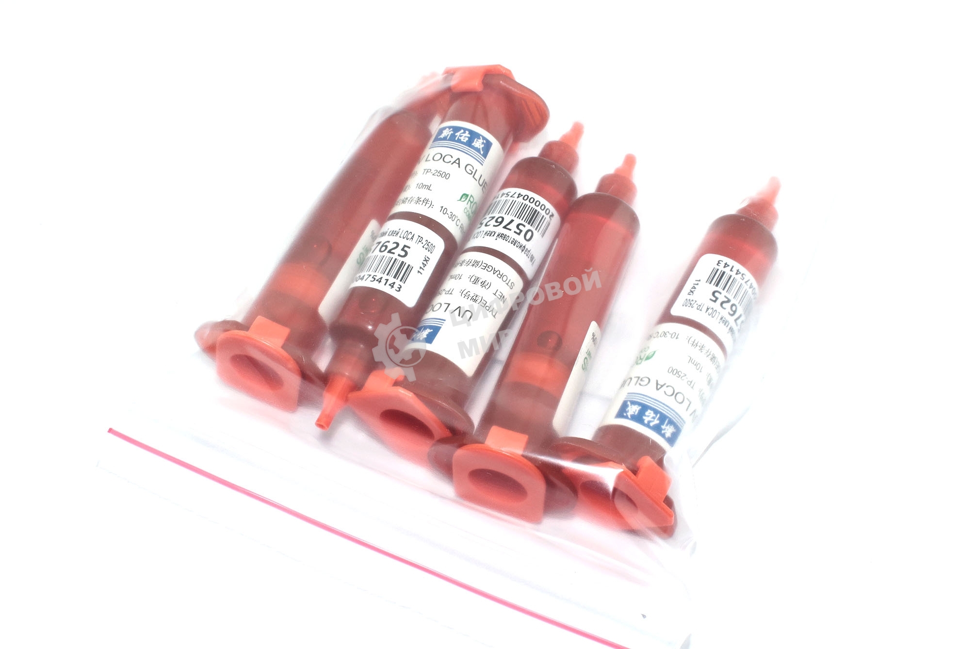 Ультрафиолетовый клей LOCA TP-2500 10мл 5 шт