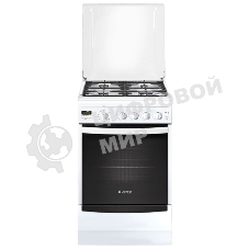 Плита газовая Gefest ПГ 5100-04 белый, конфорок 4 шт, духовка 52 л, 50 см x 85 см x 58.5 см
