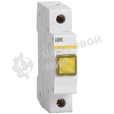 Лампа сигнальная ЛС-47М жел. IEK MLS20-230-K05