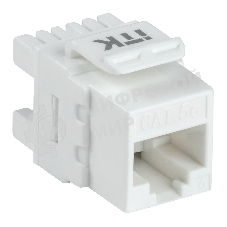 Модуль Keystone Jack кат. 5E UTP 110 IDC 180 град. CS1-1C5EU-12 ITK