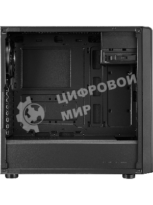 Компьютерный корпус без блока питания Cooler Master Elite 500, 2xUSB3.2, 1x120Fan, w/o PSU, Black, w/o ODD, Window TG left panel, ATX