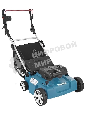 Скарификатор Makita UV3600 {1800Вт,36см,3700об\мин,4уров(-10+5мм),40л,нож-фреза,15.3кг,кор}