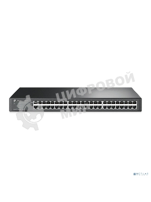 Коммутатор TP-Link SMB TL-SF1048 48-port 10/100M Switch, 48 10/100M RJ45 ports, 1U 19-inch rack-mountable steel case