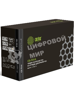 Картридж лазерный Cactus CS-T31A (T31A) черный (2000 стр.) для Deli P3100/M3100