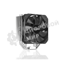 Кулер PCCooler Paladin 400 S115X/1200/1700/AM4 (20 шт/кор, TDP 200W, PWM FAN, 4 тепловые трубки 6мм, 800-1600RPM, 18-28,6dBa)