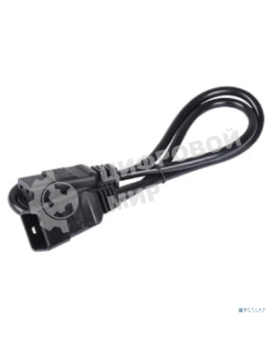 Кабель электропитания ITK PDU 3х1,5 5М с разъемами С13-C14 ITKКабель электропитания PDU 3х1,5 5М с разъемами С13-C14