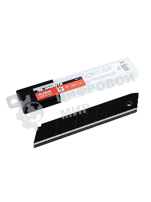 Лезвия Matrix 25 мм, сталь SK5, черный, 10 шт