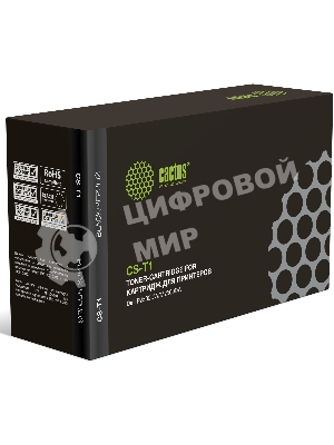 Картридж лазерный Cactus CS-T1 (T1) черный (3500 стр.) для Deli P2500DW/M2500DW