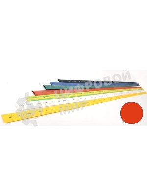 Трубка термоусадочная ТТУ 10/5 красн. 1м IEK UDRS-D10-1-K04