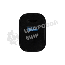 Сетевое зарядное устройство Rexant USB + Type-C, 5V, 2.4 A, черный