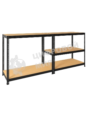 Стеллаж Практик SBL 180KD пол.:5 разборная 1803x1200x450мм антрацит (S24499375509)