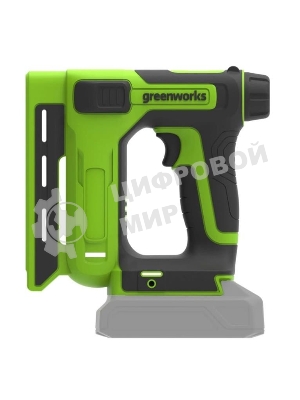 Степлер аккумуляторный GreenWorks G24CS10, 24V, без АКБ и ЗУ (3400107)