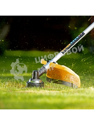 Триммер бензиновый Denzel DTL-43S, 43 см3, разъемная штанга, состоит из 2 частей