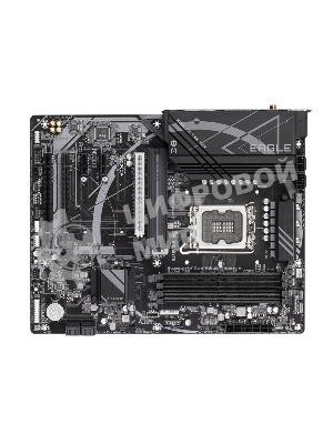 Материнская плата Gigabyte Z790 EAGLE AX, LGA 1700, Intel Z790, 4xDDR5, 4xSATA, 3xM.2, 1xPCIe 3.0 x1, 1xPCIe 4.0 x4, 1xPCIe 5.0 x16, 1xHDMI, 1xDP, 1x 2.5Gb LAN, 2xUSB-A 2.0, 4xUSB-A 3.2 Gen 1, 1xUSB 3.2 Gen 2, 7.1, ATX
