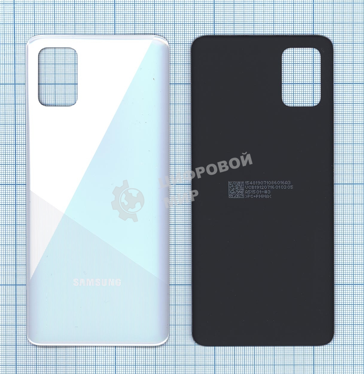 Задняя крышка для Samsung A515F Galaxy A51 (2019) белый