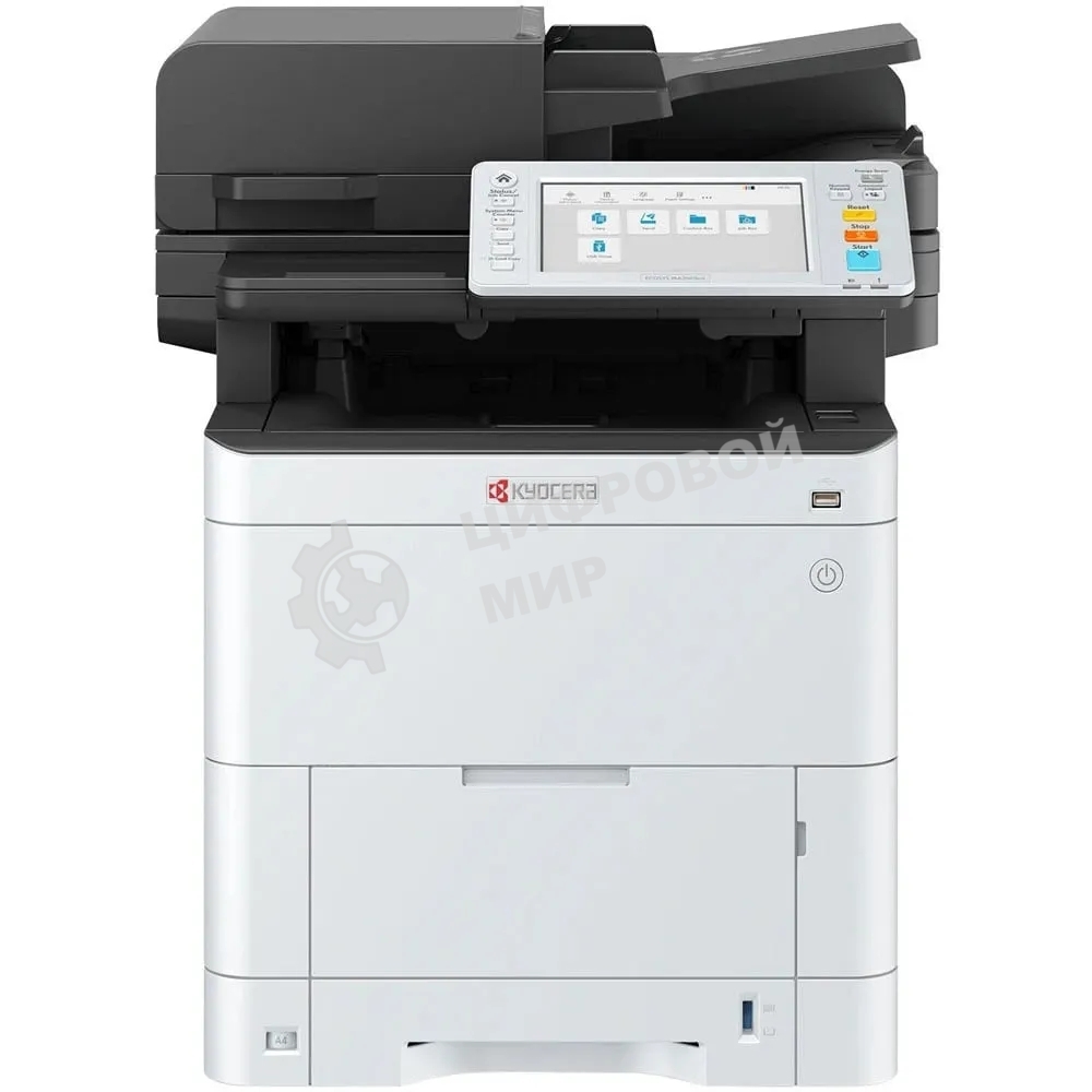 МФУ лазерное Kyocera ECOSYS MA4000cifx (replaces M6635cidn) (1102Z53NL0), A4, цветной, печ. 40 стр/мин., скан. до 60 стр/мин (ч/б) 50 стр/мин (цвет.), 1200 x 1200 dpi (печать) 600 x 600 dpi (скан.), Ethernet, USB