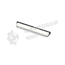 Разъем FPC Half Coverage Top Contact 1.0K-BS-28PWB 28 pin высота 2мм шаг 1мм