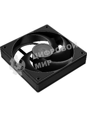 Вентилятор для корпуса ID-Cooling AS-120-K черный, 120 мм, 2000 об/мин, 27.2 дБ, 4 pin
