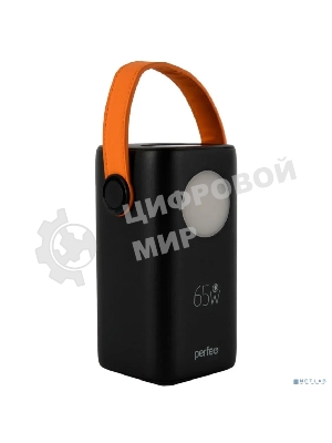 Портативный аккумулятор Perfeo Powerbank MOON 65W 40000 mAh/LED дисплей/PD+QC 3.0/2Type-C/2 USB/,max 65W/Black