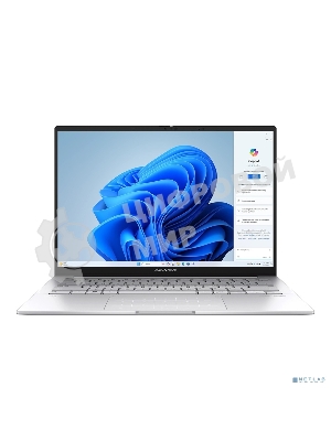 Ноутбук ASUS Zenbook 14 UX3405CA-QL573 Intel Core Ultra 5 225H 1.7 GHz Intel LPDDR5X 16Gb 1Tb PCIE G4 SSD Intel Arc Graphics 14