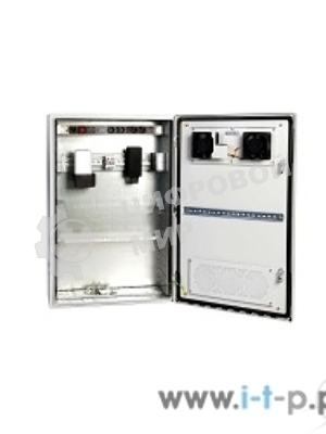 Шкаф настенный ЦМО ШТВ-Н-6.6.3-4ААА 6U 600x330 мм пер. дв. стал. лист несъемные бок. пан. 57 кг серый