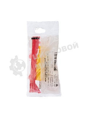 Вилка Rexant прямая влагозащищенная, c/з, 16А. IP44, каучук желтая