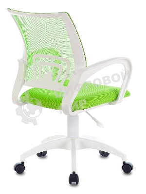 Кресло Бюрократ CH-W695NLT TW-03A TW-18 салатовый, сетка/ткань, 120 кг, механизм качания