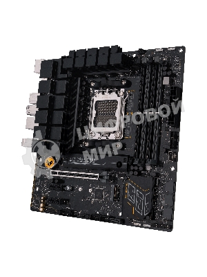 Материнская плата ASUS TUF GAMING B650M-E, AM5, AMD B650, 4xDDR5, 4xSATA, 2xM.2, 1xPCIe 4.0 x16, 2xPCIe x1, 2xDP, 1xHDMI, 1x 2.5Gb LAN, 1xUSB-A 3.2 Gen 2, 2xUSB-A 3.2 Gen 1, 4xUSB 2.0, 1xUSB-C 3.2 Gen 2, 3x3.5 мм, 7.1, mATX