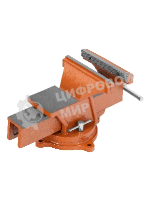 Тиски Sparta слесарные 200мм поворотные с наковальней