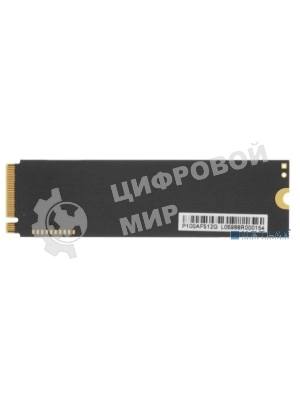 Накопитель SSD Apacer AS2280Q4U, 512 Gb, PCIe 4.0 x4, M.2 2280, NVMe v1.4, R/W 7000/3000, с радиатором