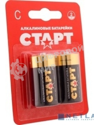 Батарейки СТАРТ LR14-BL2 20/160 (2 шт)