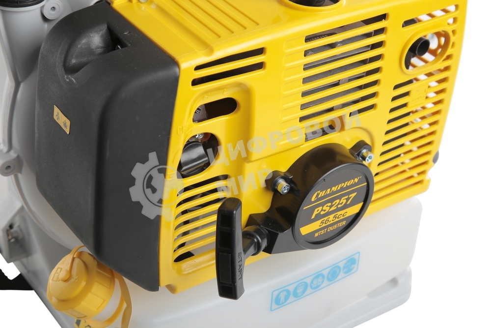 Опрыскиватель бензо CHAMPION PS2572.5кВт 56.5см3 0.14-3.03л/мин бак 14л 9.5кг РАНЦЕВЫЙ