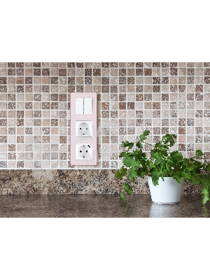 Выключатель 2-клавишный 10AX 250 В белый