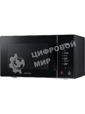 Микроволновая печь Samsung MS23T5018AK/BW черный, 23 л, 800 Вт, переключатели - сенсор
