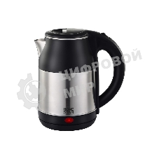 Чайник электрический Homestar HS-1034 1.8 л, нержавейка, черный (12)