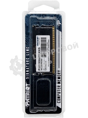 Оперативная память Patriot, DDR5, 8GB (1x8 GB), 4800 MHz, CL40, SO-DIMM