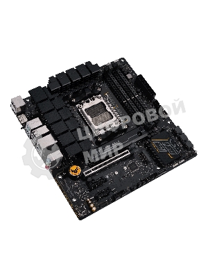 Материнская плата ASUS TUF GAMING B650M-E, AM5, AMD B650, 4xDDR5, 4xSATA, 2xM.2, 1xPCIe 4.0 x16, 2xPCIe x1, 2xDP, 1xHDMI, 1x 2.5Gb LAN, 1xUSB-A 3.2 Gen 2, 2xUSB-A 3.2 Gen 1, 4xUSB 2.0, 1xUSB-C 3.2 Gen 2, 3x3.5 мм, 7.1, mATX