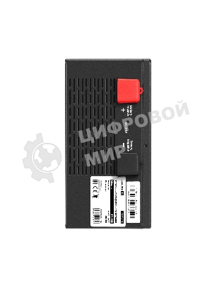 Комплект Источник бесперебойного питания EX295994RUS + батарея 26Aч EX285663RUS 2шт (инвертор, синус, для котла, PF=1, настенный) ExeGate IdealSine SR-1500.LCD.2SH  1500VA/1500W, чистая синусоида, цветной LCD-дисплей, 2*Schuko, крепление настенное, черный + батарея ExeGate HRL 12-26 (12В, 26А·ч) 2шт