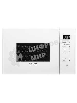 Встраиваемая микроволновая печь Maunfeld MBMO925SGW09 белый, 25 л, 900 Вт, переключатели - сенсор