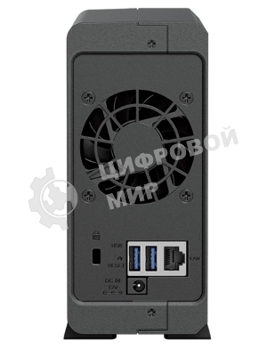 СХД SYNOLOGY настольное исполнение 1BAY NO HDD DS124