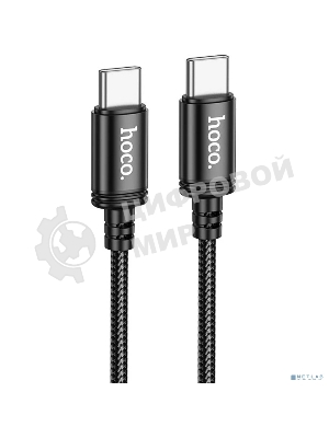 Кабель HOCO X89/PD кабель Type-C-Type-C/2m/60W/черный