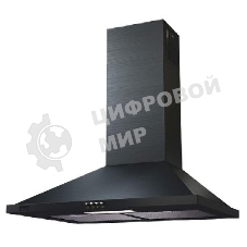 Вытяжка Krona BELLA 600 BLACK PUSH BUTTON черный