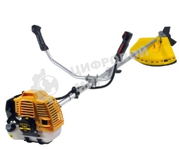 Газонокосилка Champion Т433 Мощность двигателя 1.25/1.7 кВт/л.с, Вес без режущей насадки 8,2 кг, Объем двигателя 42,7 см3, Объем топливного бака 950 мл, Максимальный расход топлива 610 г/кВт•ч/мл/ч, Тип рукоятки U-образная, штанга прямая Разъемная, Длина штанги 1493 мм, Толщина корда 2,4 мм, Нож, кол-во зубцов/диаметр/диаметр посадки 3/255/25,4, Ширина кошения кордом/ножом 400/255 мм, Обороты холостого хода 2800 об/мин. Единая упаковка.