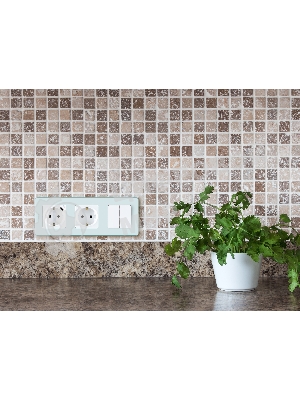 Выключатель 2-клавишный 10AX 250 В белый