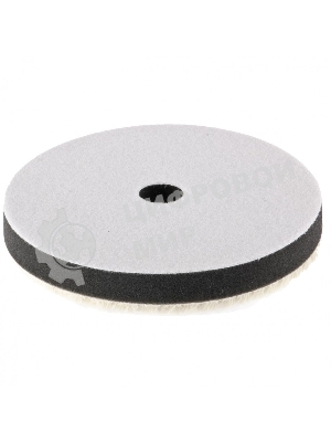 Насадка полировальная Matrix под липучку, 150 мм короткая плетеная шерстяная нить