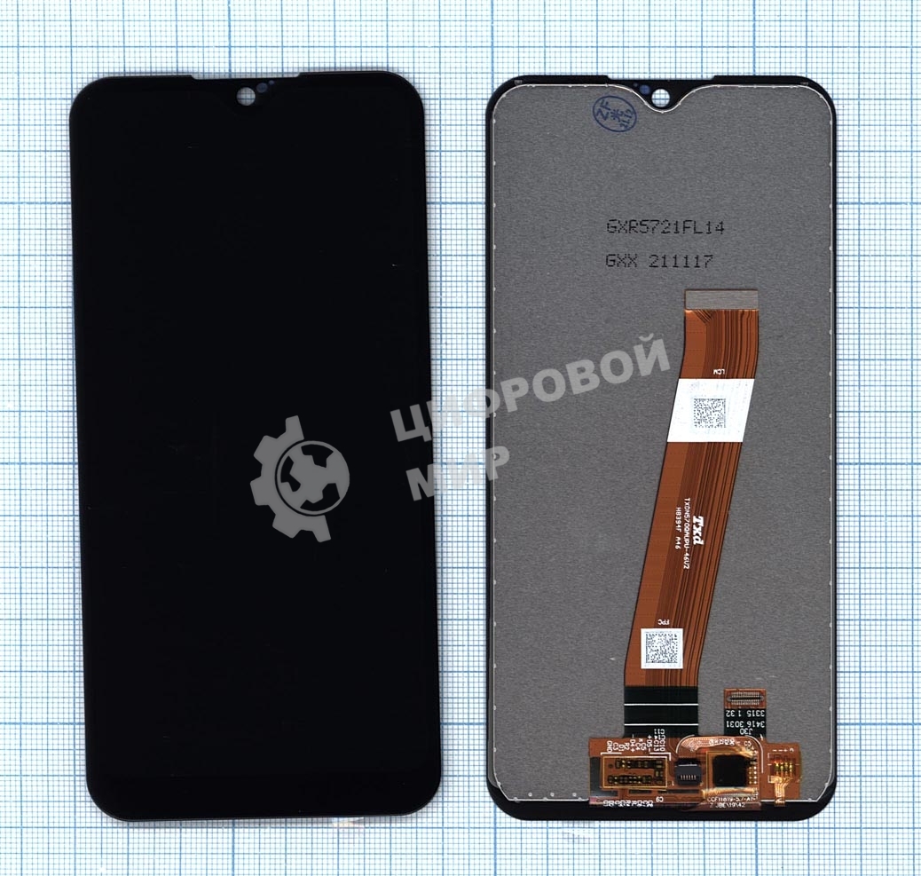 Дисплей для Samsung Galaxy M01 SM-M015 черный