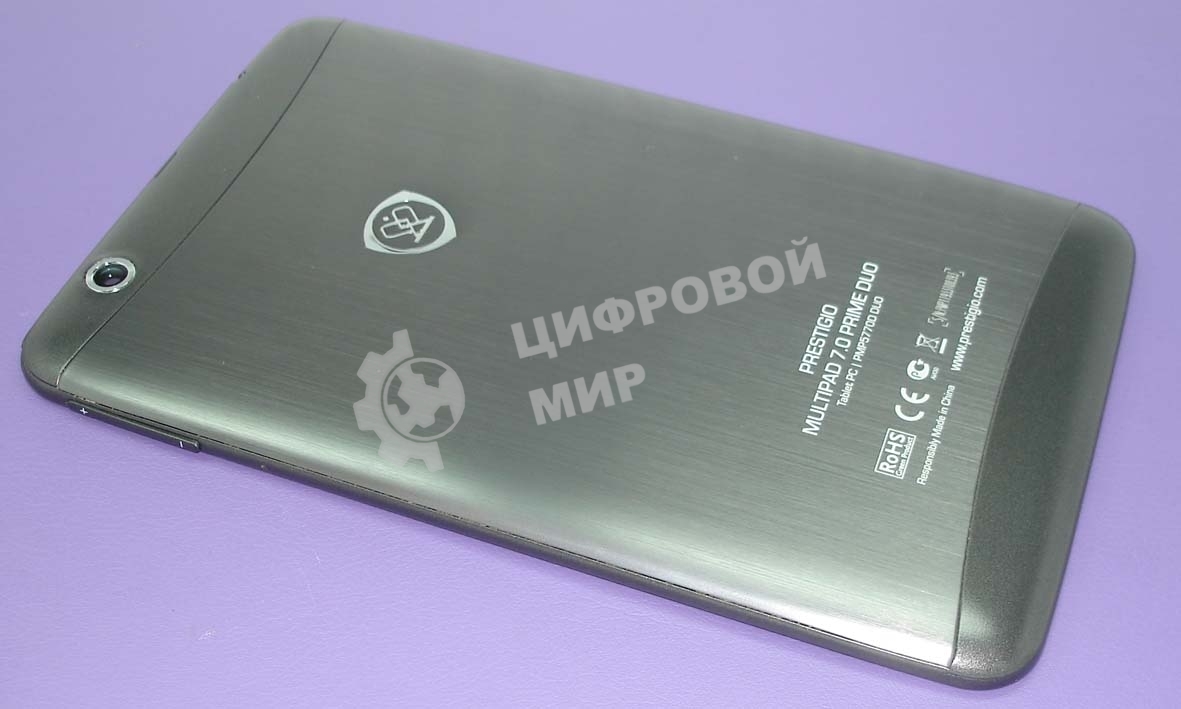 Задняя крышка для Prestigio Multipad 7.0 Prime Duo серебристый
