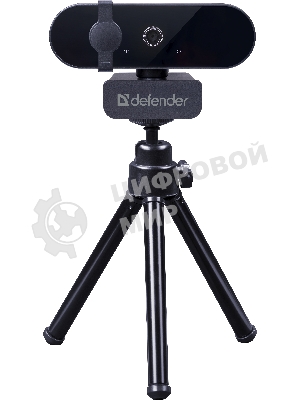 Веб-камера G-lens 2580 FullHD 1920x1080, 30 кадр/с, USB Type-A, микрофон (шумоподавление), автоматическая фокусировка, автоосвещение, штатив в комплекте